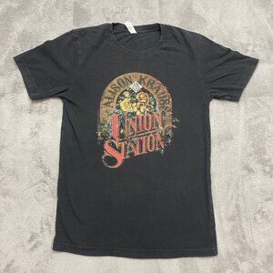Alison Krauss & Union Station Adult Small Black Short Sleeve Graphic T-Shirt